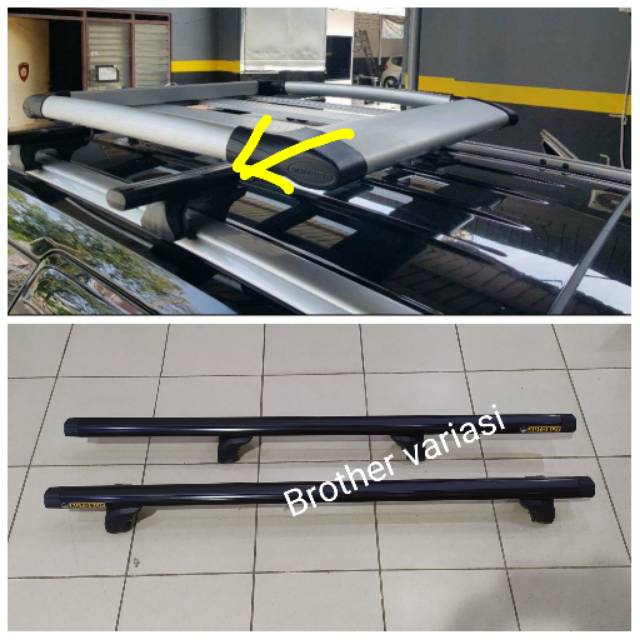 Jepit roof rail all new pajero sport 2016 up