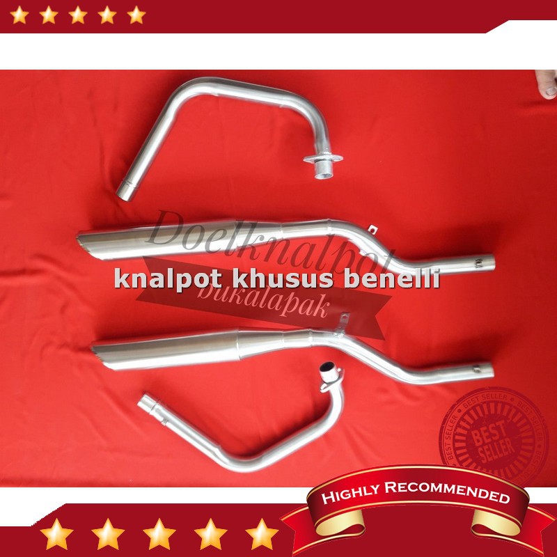 Harga Knalpot benelli petagoinan eagle 250 pe 250 bass blarr