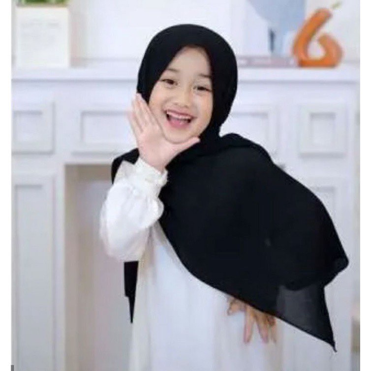 Hijab Pashmina Tali Anak