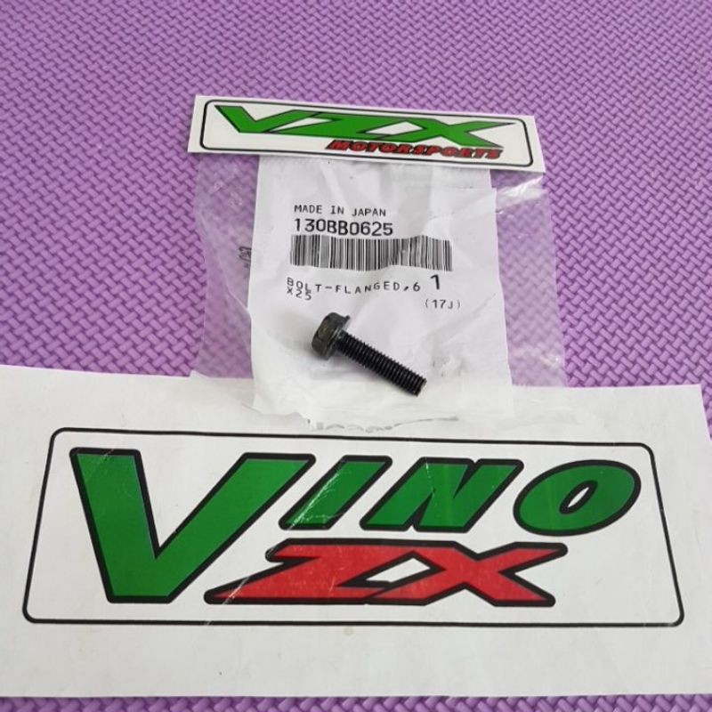 Baut Kunci 10 Bolt Flanged 6mm x 25mm Ninja RR 150 R Original Kawasaki