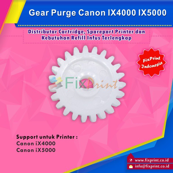 Gear Pompa / Purge Gear Canon ix4000 ix5000 FPJNew3044