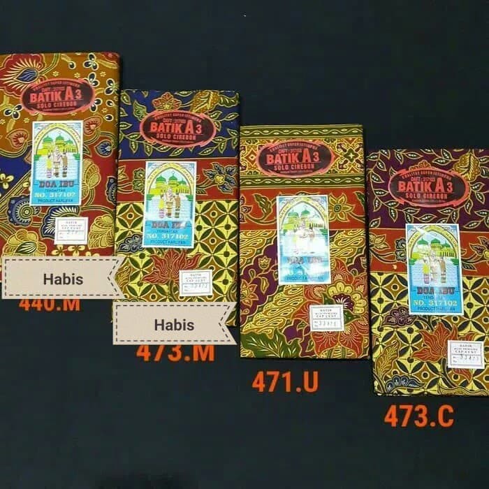 Kain Sarung Batik Doa Ibu(batik A3)/bisa Utk Baju & Ibu Melahirkan.