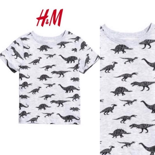 H&M tee dino