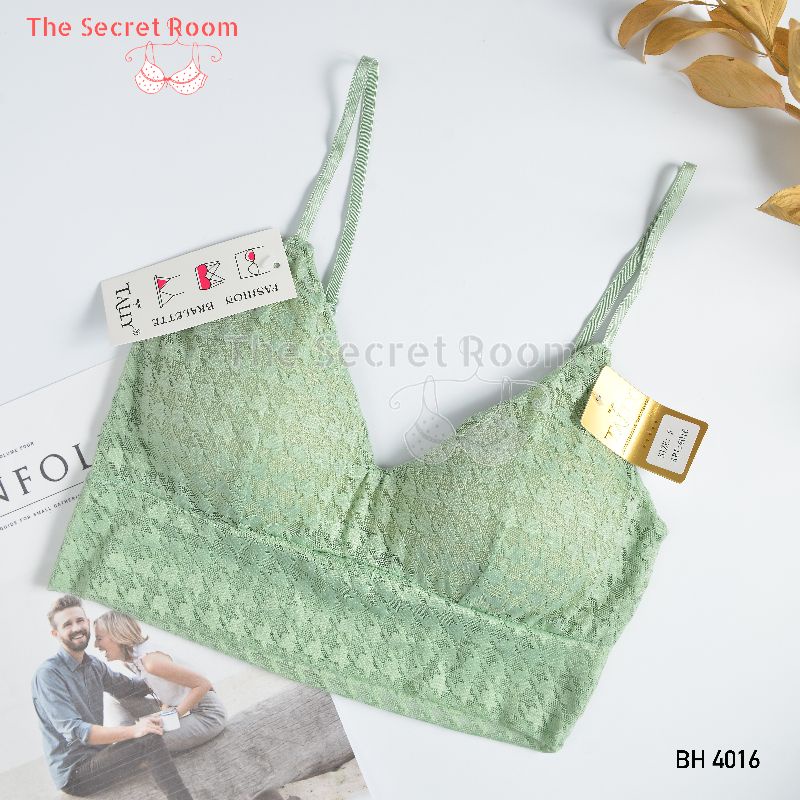 TALLY BRA BH KEMBEN BRALETTE 4016 | FREE SIZE | BAHAN RENDA ANTI GATAL