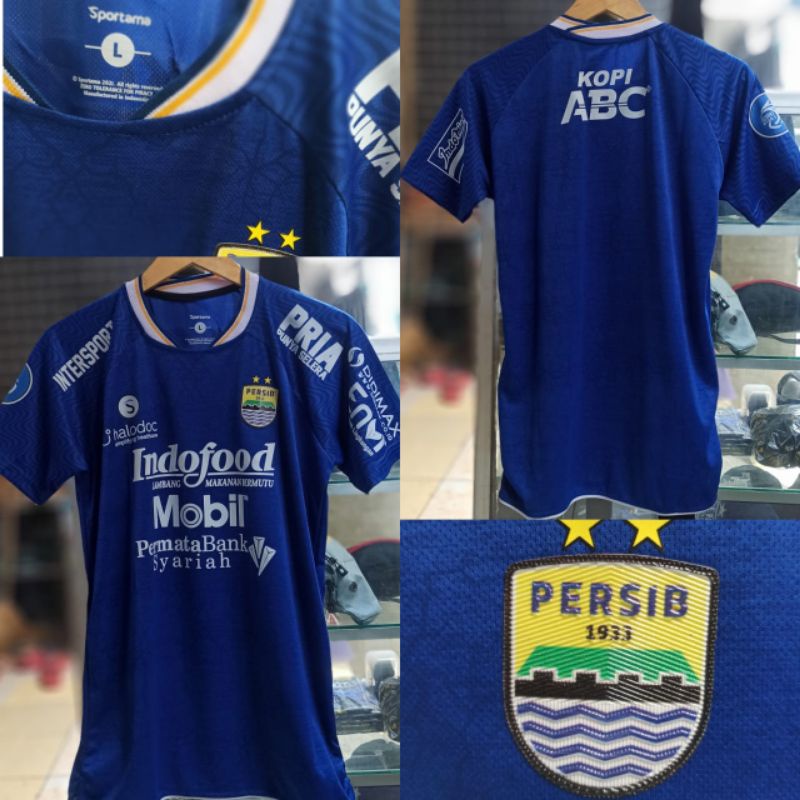 kaos grade ori persib biru