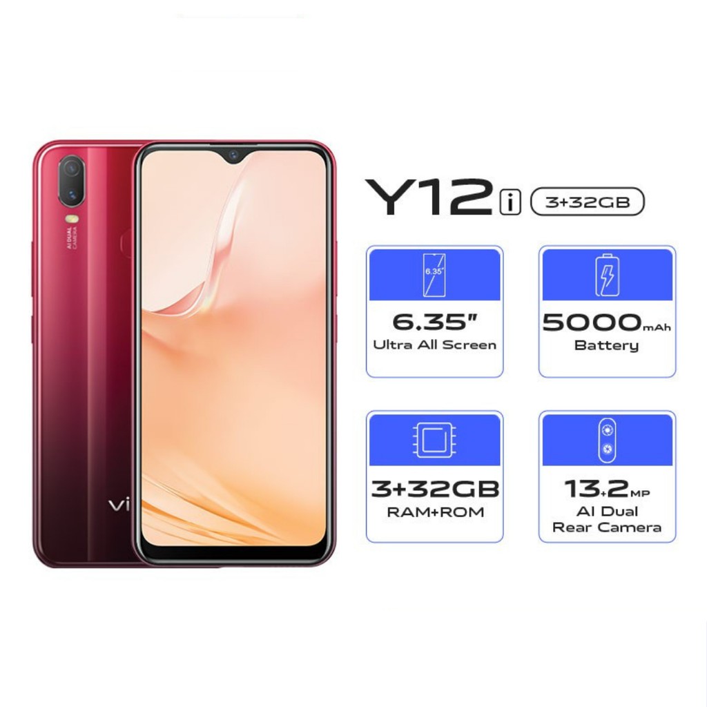 Vivo Y12i [3/32] RAM 3 ROM 32