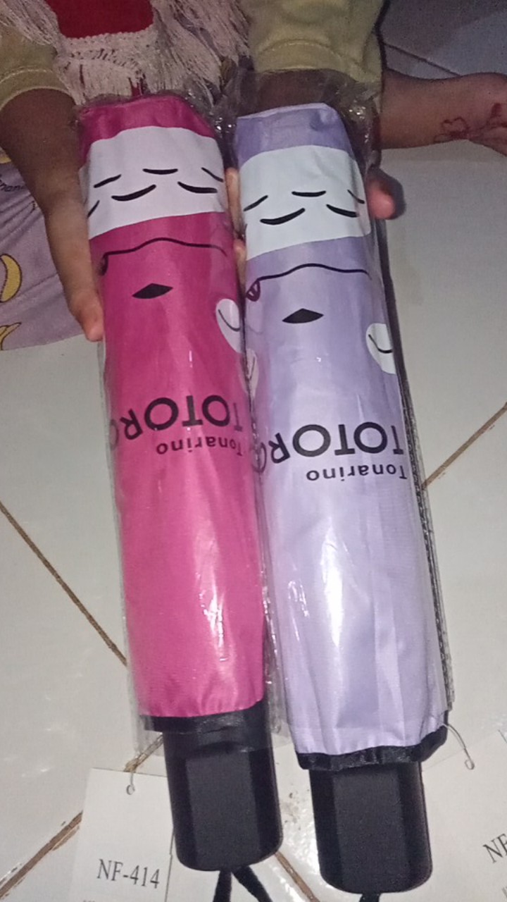 Nagoya Payung Lipat 4 Totoro Face