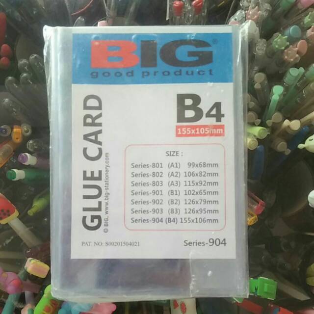 

GLUE CARD ukuran B4 (isi 20pcs)