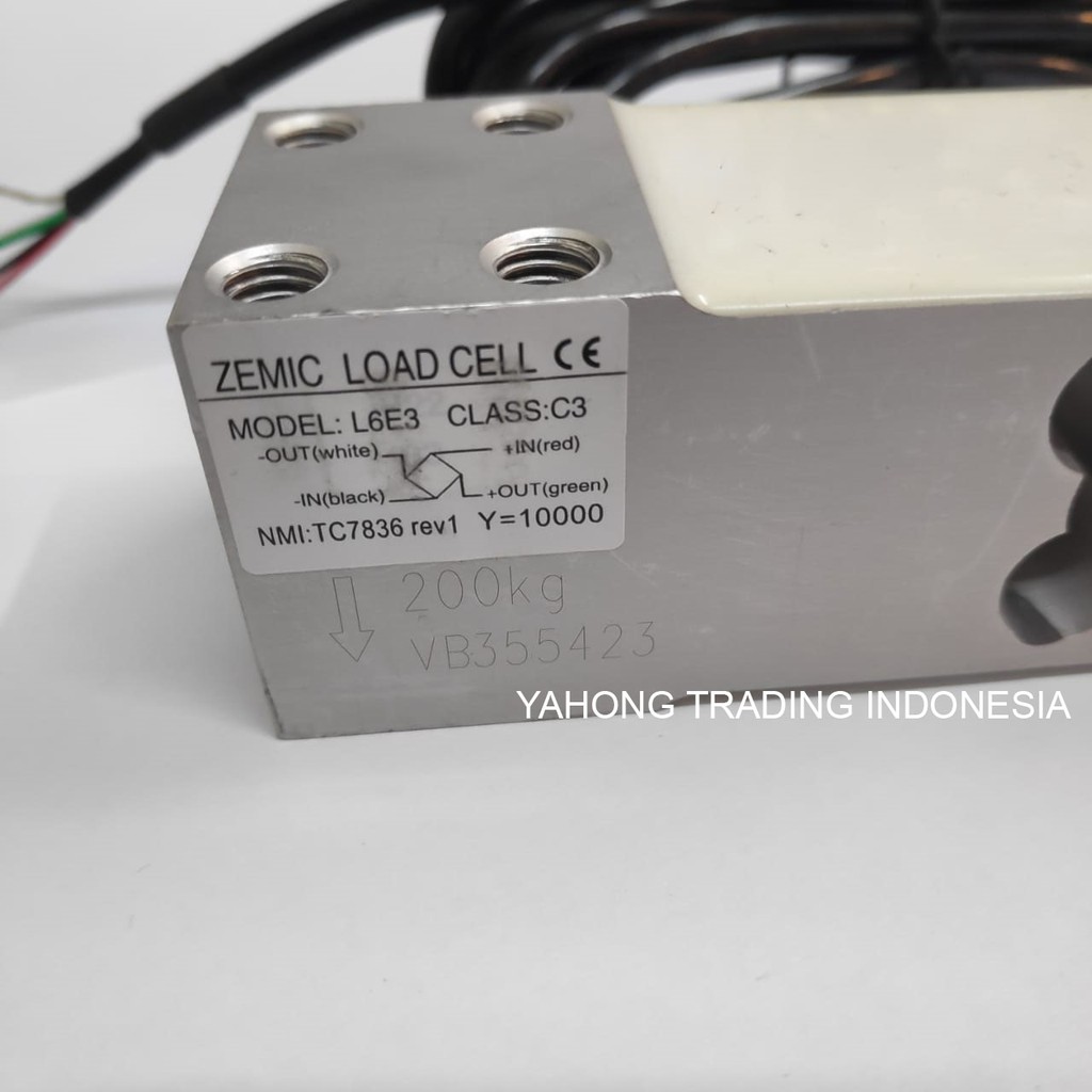 Load Cell Sensor Berat Timbangan Digital Loadcell ZEMIC L6E3 200kg