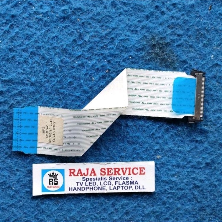 kabel tv LG 22LS2100 LG22LS2100 lvds flaxible dari tcon ke mainboard