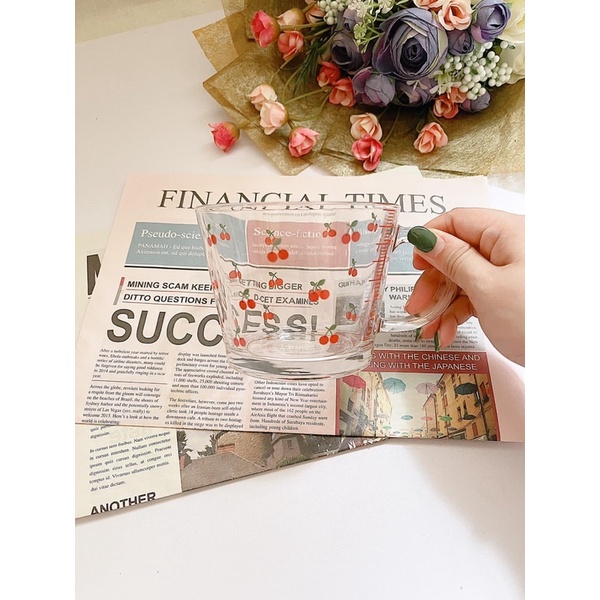 Cherry Mug Korea/Gelas Korea /Mug Aesthetic