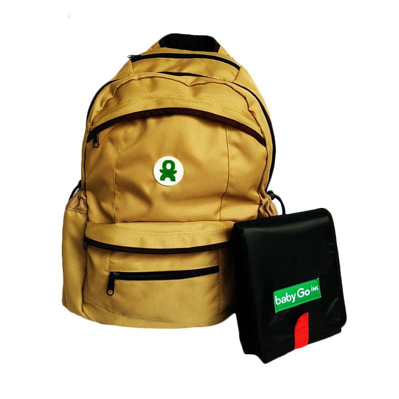 BabyGo Inc Metro Backpack Khaki