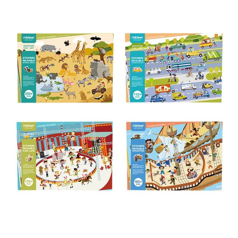 

Mainan Stiker Stickers Reuseable