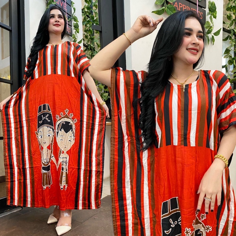 longdress lowo kaftan baju lebaran