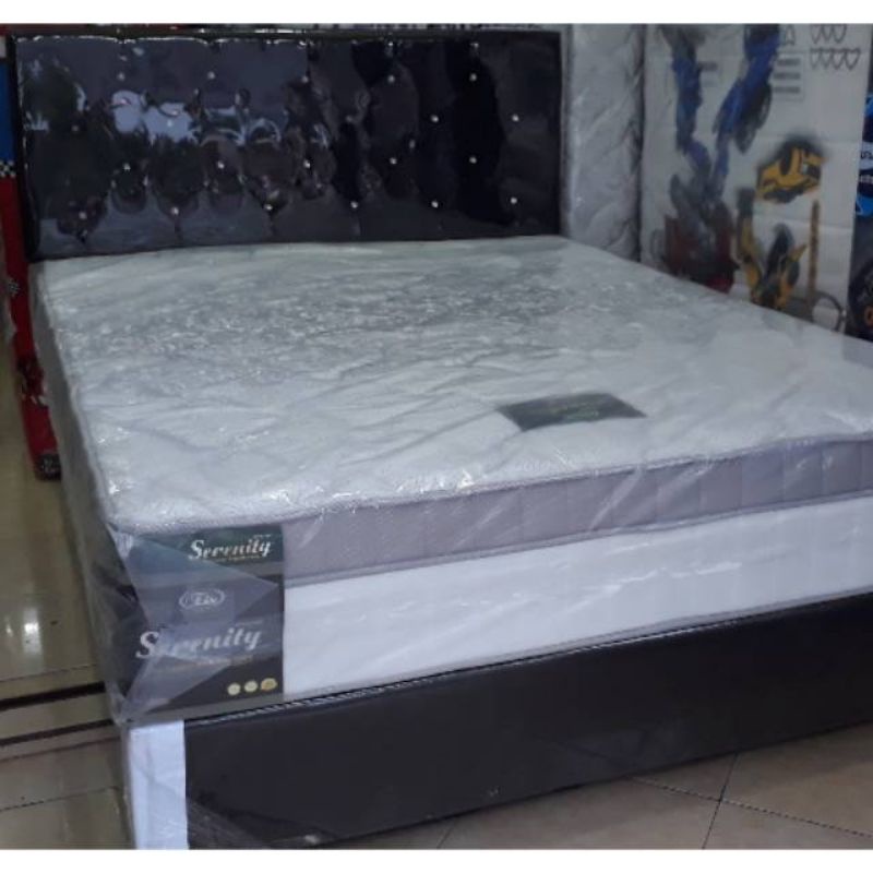 Springbed serenity plushtop 160x200 +difan