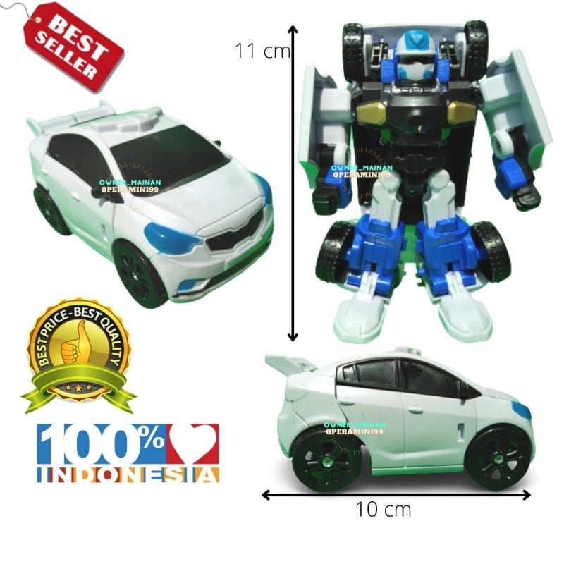 MAINAN ANAK ROBOT TOBOT TRANSFORMERS ROBOT BISA BERUBAH JADI MOBIL TOBOT HELI ATHLON PMK PROMO COD-7