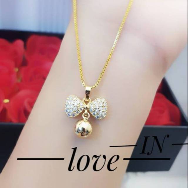 Xuping kalung lapis emas 24k 0307