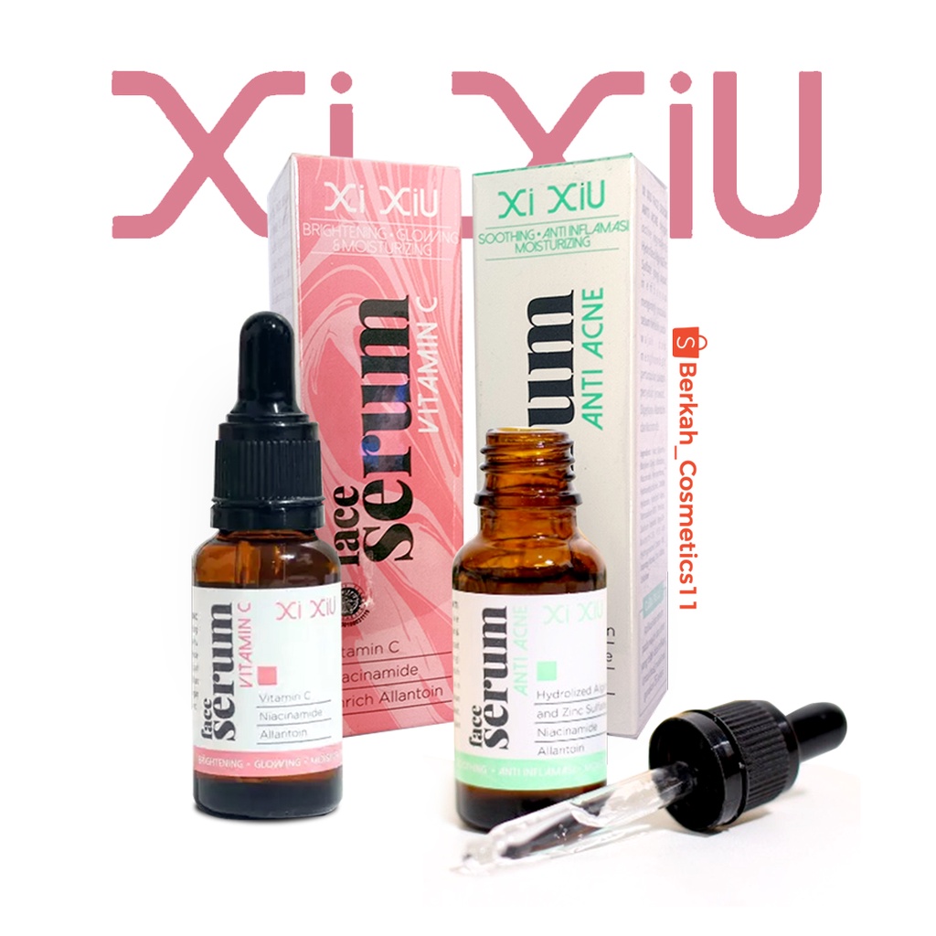 Xi XiU Face Serum Vitamin C dan Anti Acne 20ml