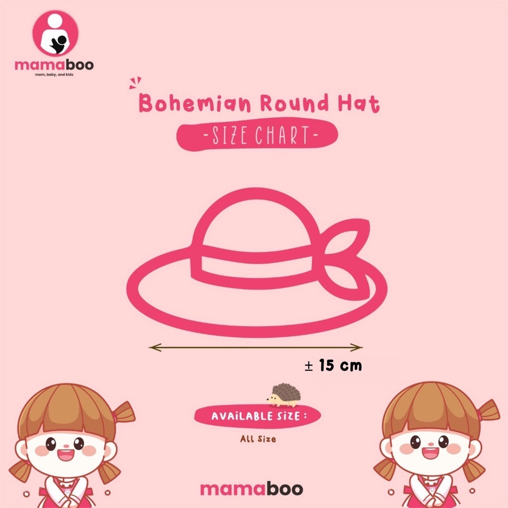 Baby Hat - Bohemian Round Hat