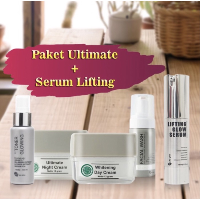 PAKET ULTIMATE & LIFTING SERUM MS GLOW / MS GLOW PAKET ULTIMATE & LIFTING SERUM
