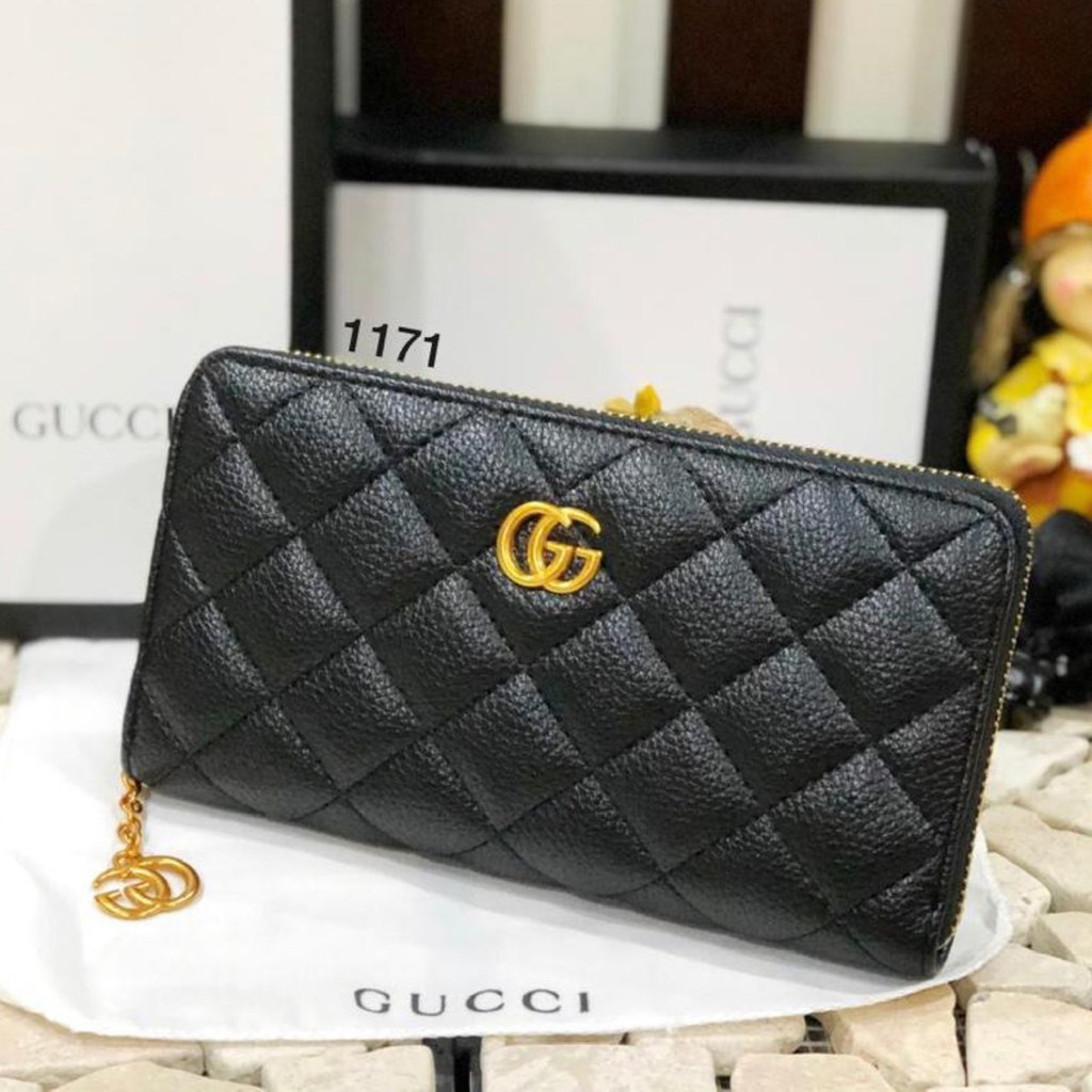 Dompet Gucci Wanita Super Premium / Dompet Kulit