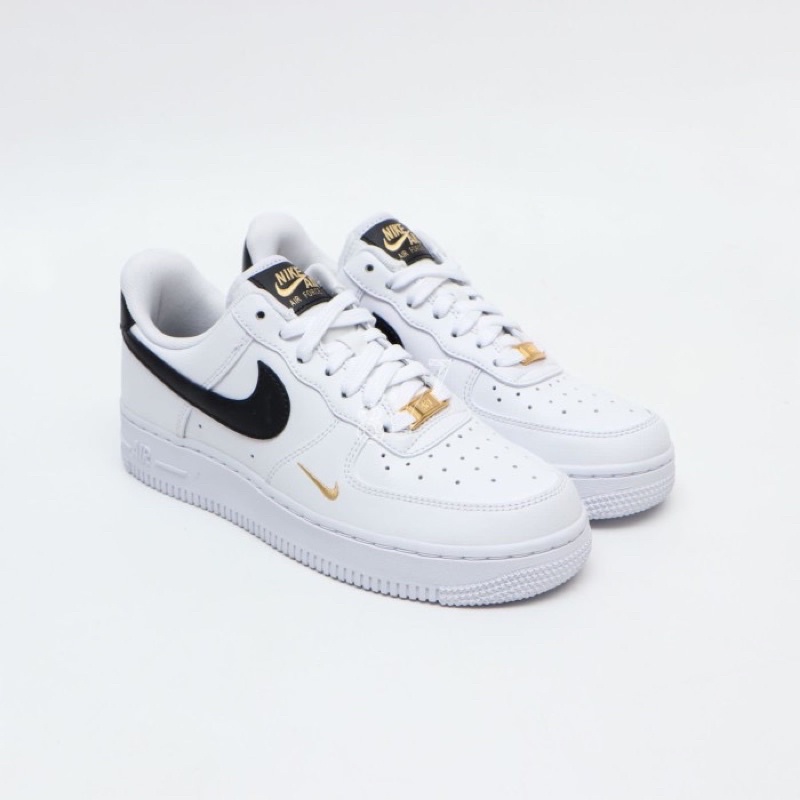 Air Force 1 Low White Black Gold