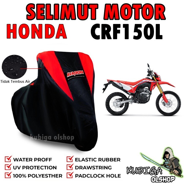 Selimut Motor Honda CRF150L / Pelindung Penutup Motor CRF150L