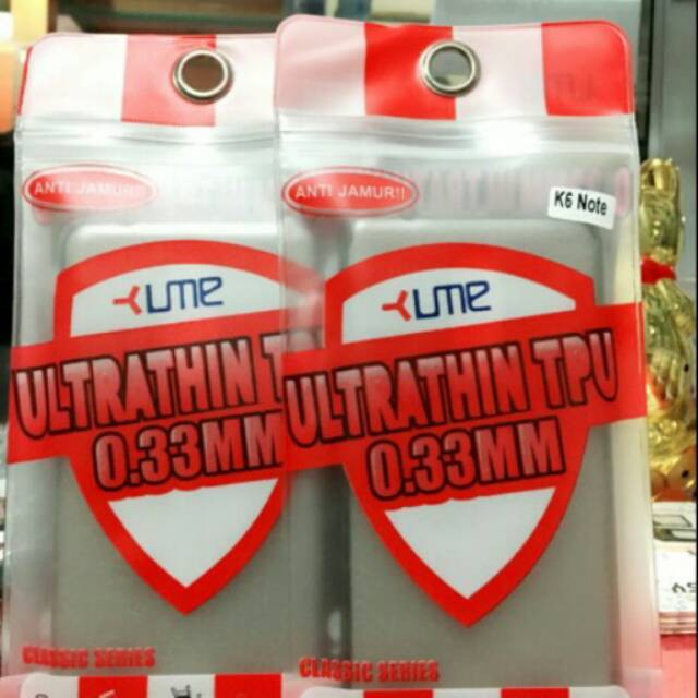 Softcase Lenovo K6 Note ultrathin ume jelly case Lenovo K6 Note