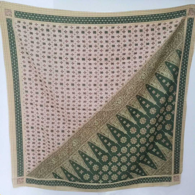 Hijab VOAL PREMIUM Motif Songket 3 Jilbab Segiempat Motif Laser Cut