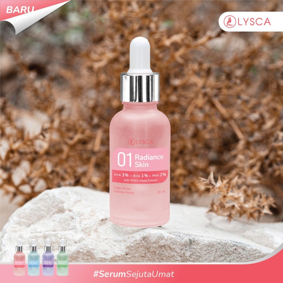 LYSCA RADIANCE SKIN AHA 3%, BHA 1%, PHA 2% Peeling Serum Solution