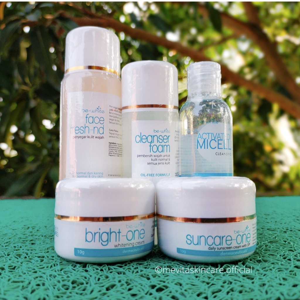 Paket Skincare Flek, Whitening & Glowing | Be-White One Series