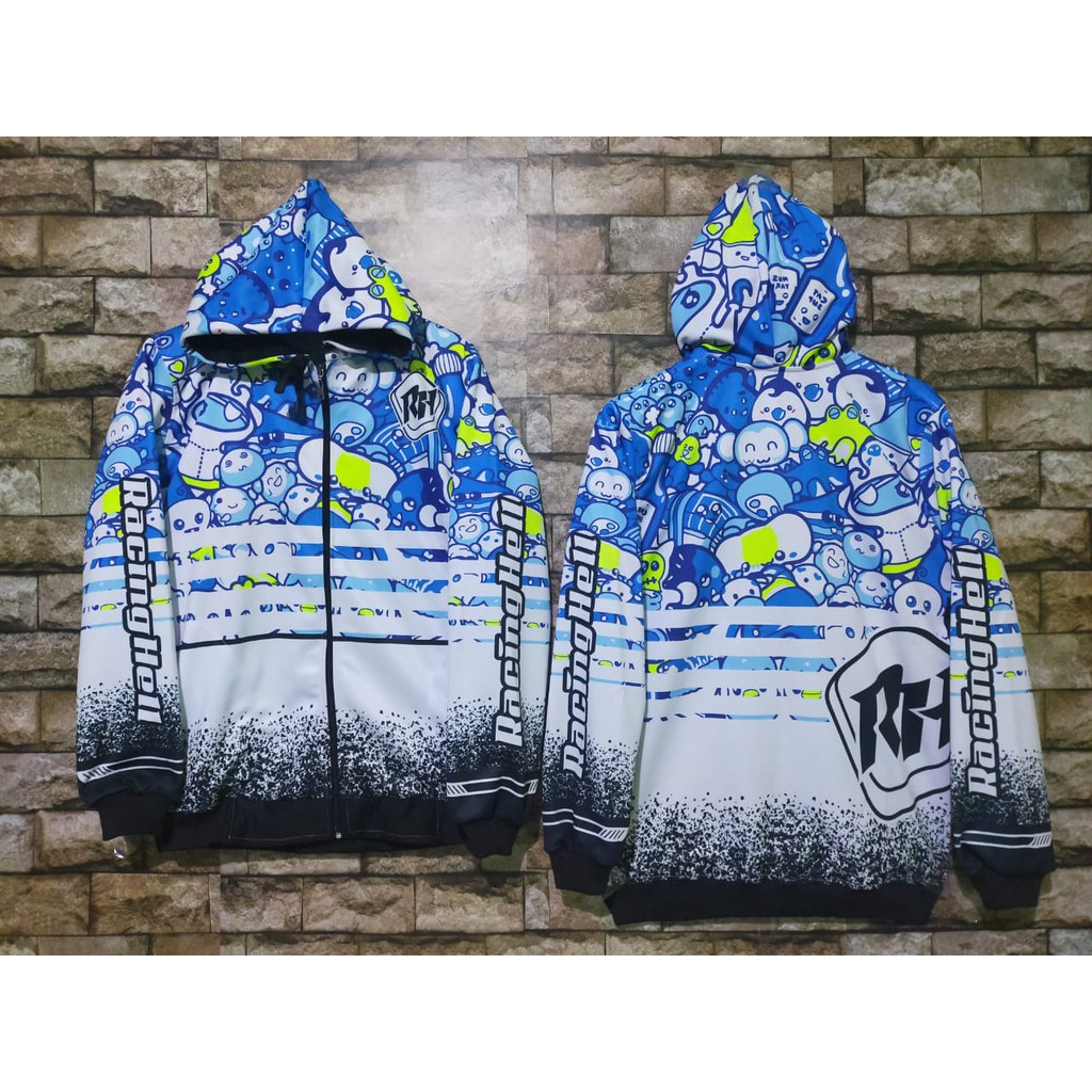 TERLARIS JAKET RACING HELL FULLPRINTING