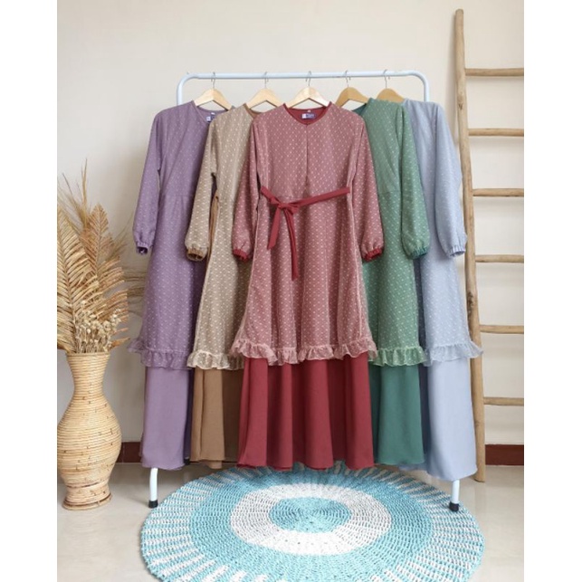Malika Dress TERLARIS BY Sada Hijab ORI
