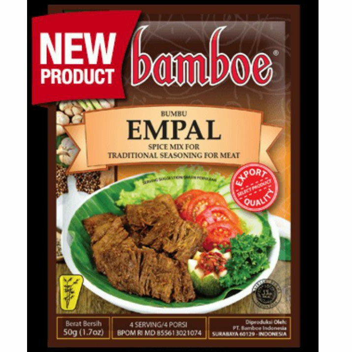 Jual Bumbu Instan BAMBOE Empal | Shopee Indonesia