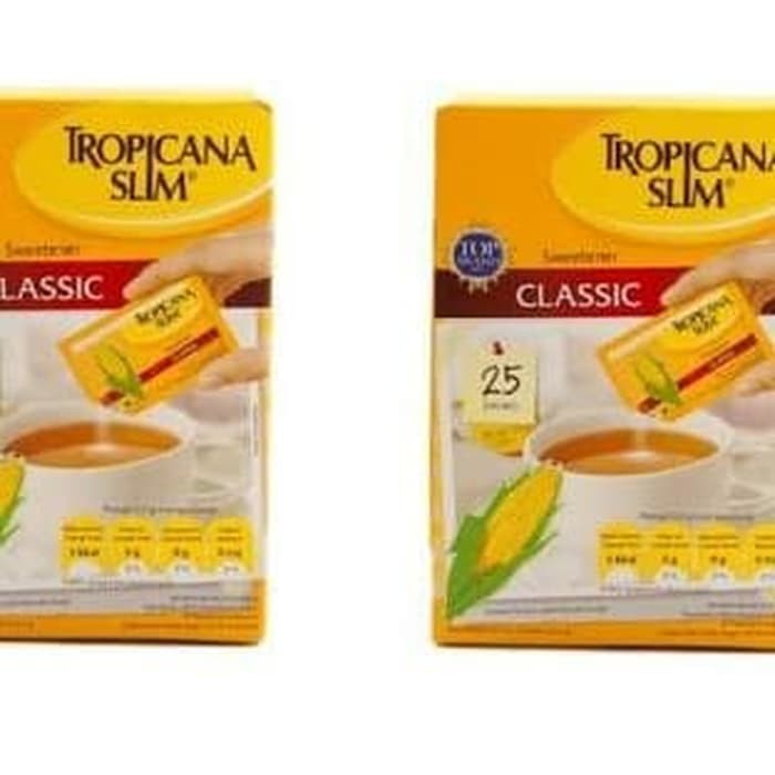 

Tropicana Slim Sweetener Classic 25 Sachet