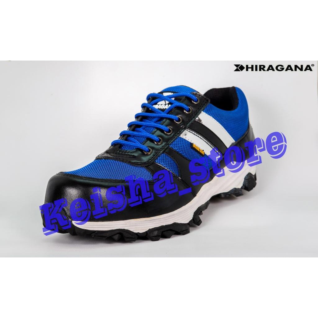 Safety Shoes Hiragana HRG-101 Biru-Murah-Upgrade Version
