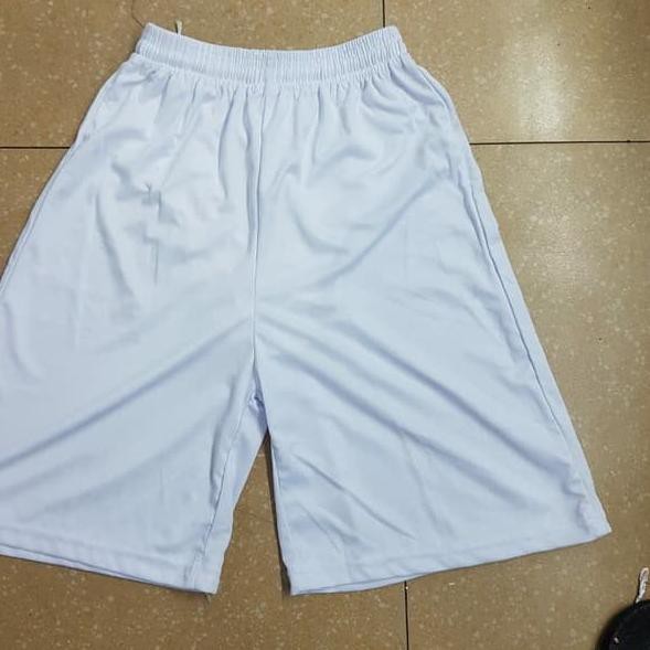 『Launching』 celana putih polos-celana bola futsal putih polos murah