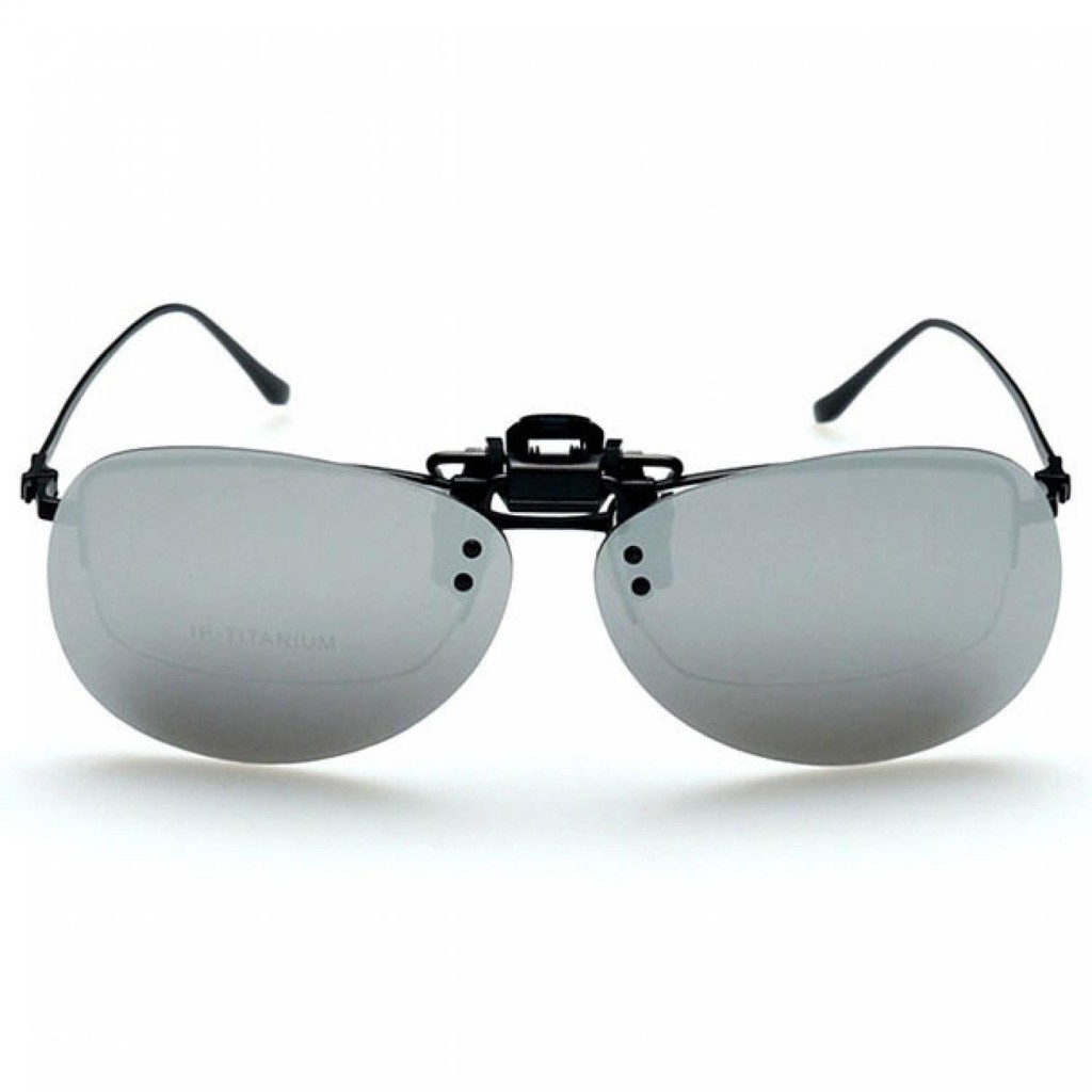 Lensa Klip Kacamata Clip-on Sunglasses - Y16211 ( Al-Yusi )