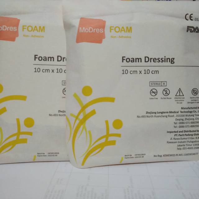 Modres foam non adhesive 10 x 10 cm