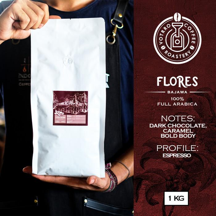 

Nay / Biji Kopi 100% Full Arabica Flores Bajawa Roasted Commercial- Espresso