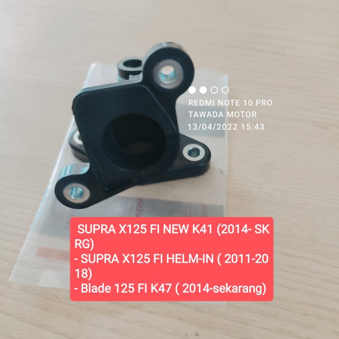 INTAKE MANIPOL HONDA SUPRA X125 HELMIN FI 2011-2018