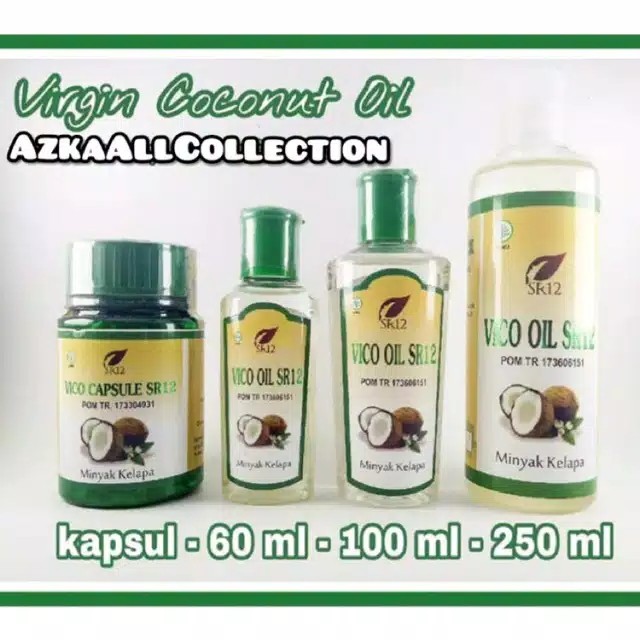 Minyak Kelapa Murni / VICO OIL / Minyak Kelapa Asli / BPOM Minyak VICO