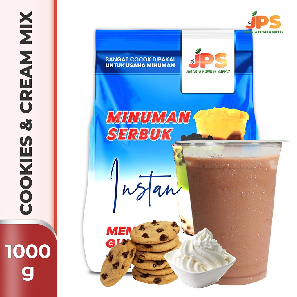 

Bubuk Minuman Cookies & Cream Mix 1 Kg jps