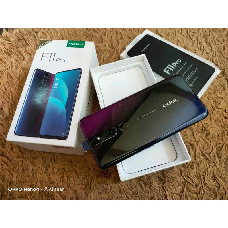 Oppo F11 PRO (6/64) + F11 (4/128) fullset original second resmi Indonesia
