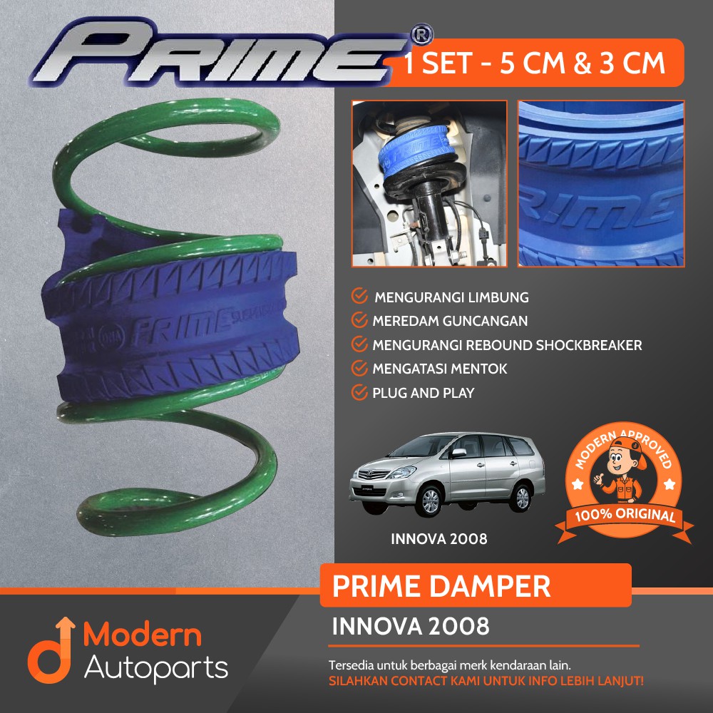 PRIME Damper / Spring Buffer INNOVA 2008 1 SET