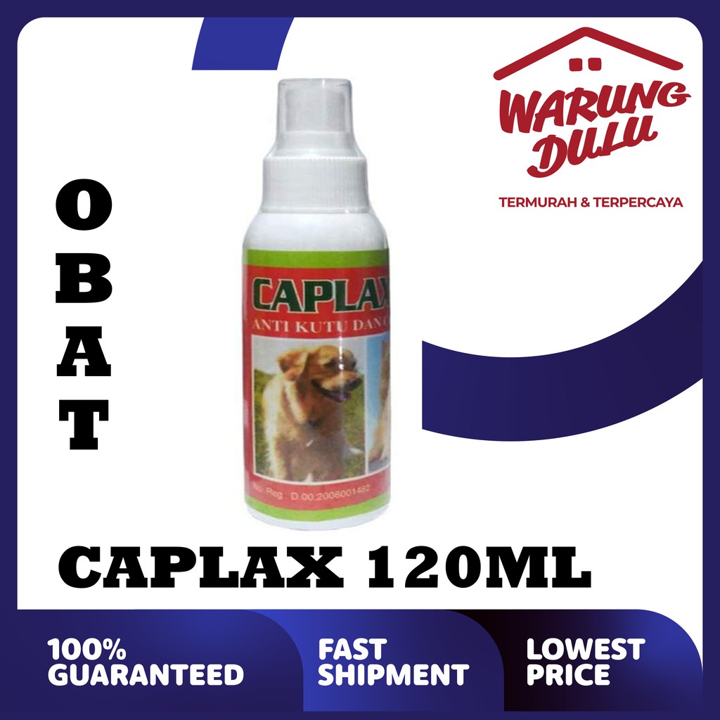 CAPLAX SPRAY 120ML OBAT ANTI KUTU KUCING