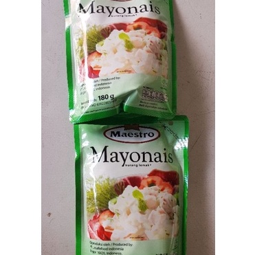 

Mayo maestro original mayonaise pouch ekonomis 180 gram