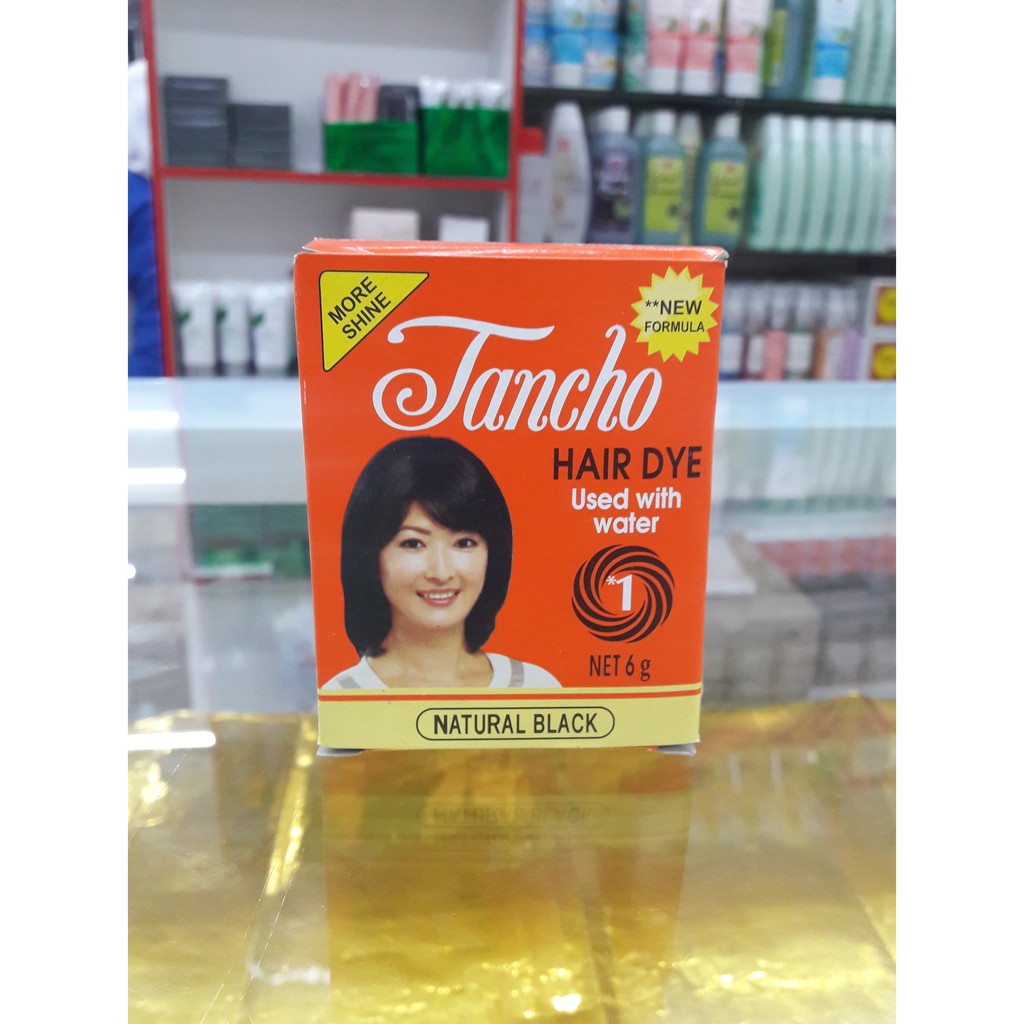 Tancho Hair Dye Natural Black 6gr