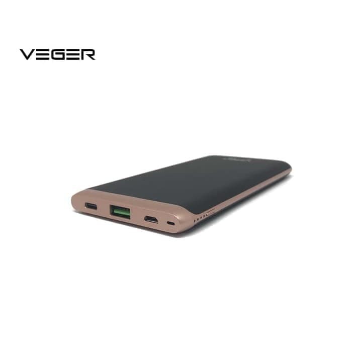 [GARANSI] POWERBANK VEGER 10000mAh ULTIMATE 10000MAH 1 Port USB METAL Grosir