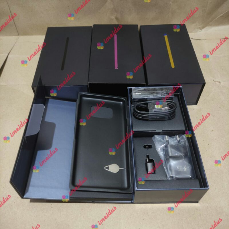 

Box Dus Kotak Samsung Note9 Full Set OTG